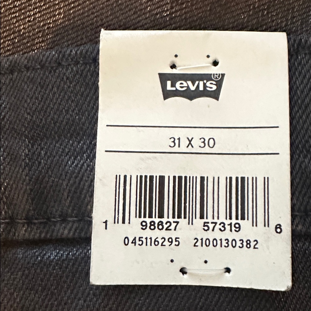 Levis 511 Coated Moto Jeans Waxed Bikercore 31x30 NWT - Picture 12 of 12